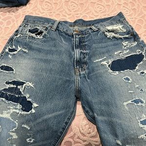 High-rise Ralph Lauren Boyfriend jeans